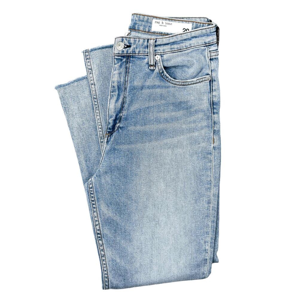 Rag & Bone Casey High Rise Ankle Flare Crop Jeans 29 Lucy Indigo WDD23S2917FFLU - Picture 10 of 11